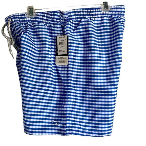 Southern Lure Swim Trunks Gingham Pattern NEW NWT - Picture 6 of 12